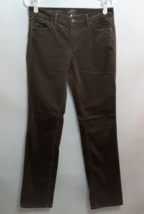 3/$18 Ann Taylor LOFT Gray Corduroy Pants Stretch